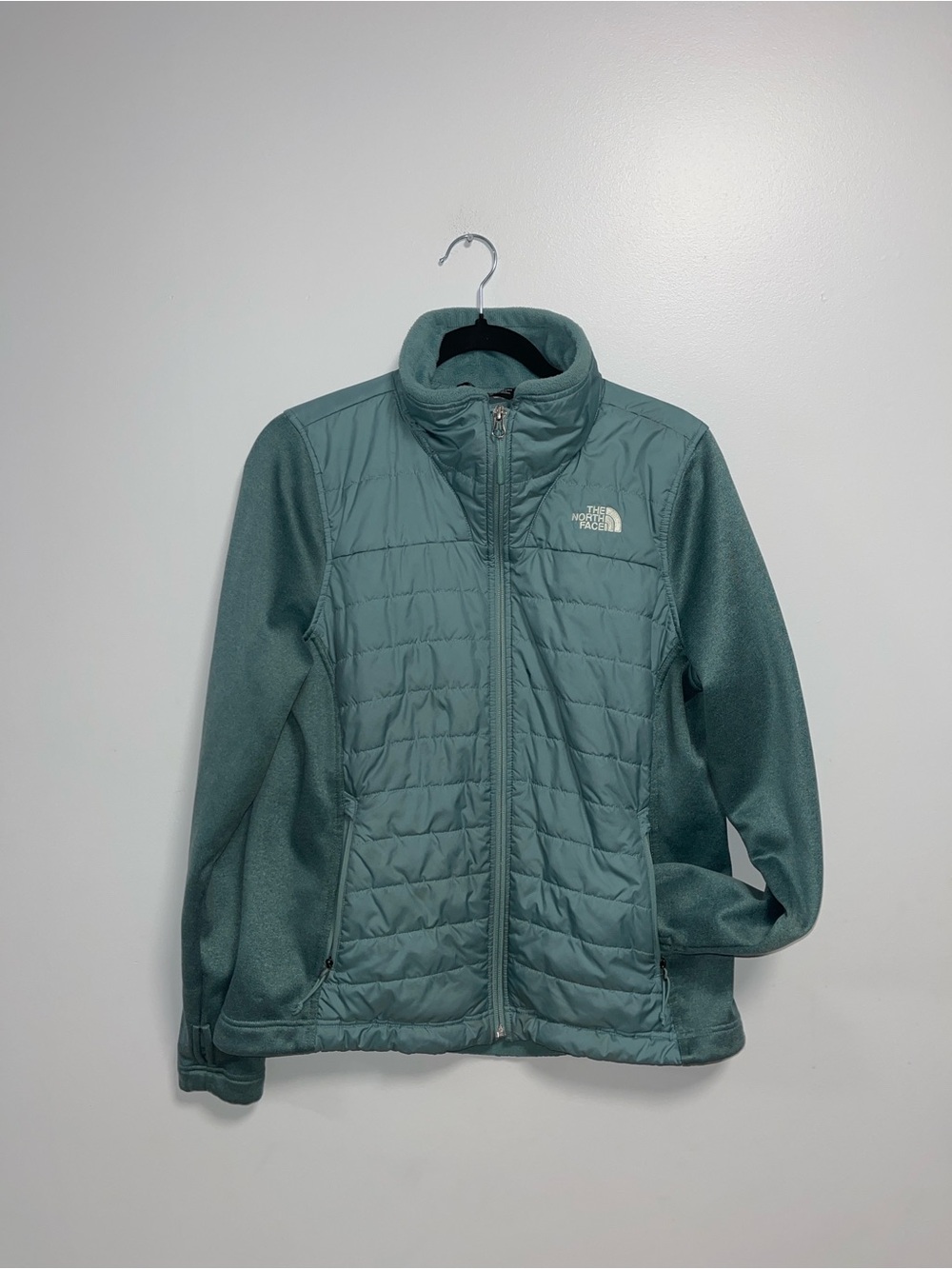 The North Face Mashup Jacket Women’s Large Insulated Fleece Hybrid Full Zip